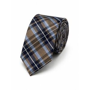 Nautica Mens Silk Madras Plaid Tie Quiet Luxury Old Money Formal Career